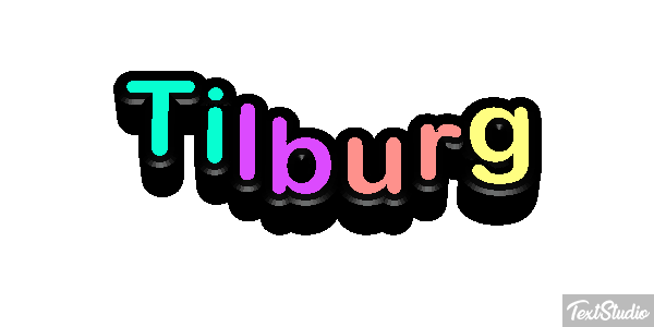 Tilburg Efecto de texto