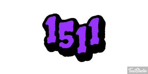 1511 Text effect