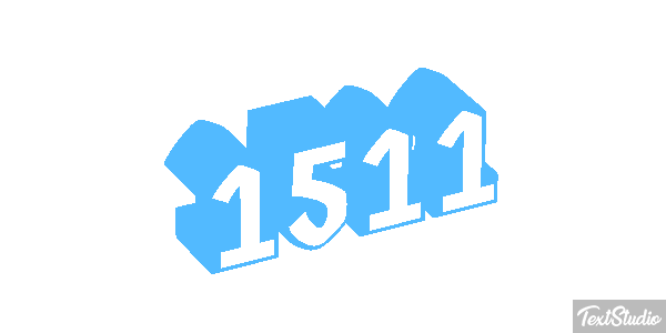 1511 Text effect