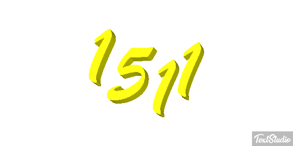 1511 Text effect
