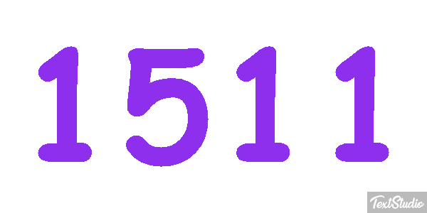 1511 Text effect