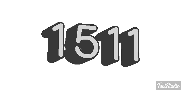 1511 Text effect
