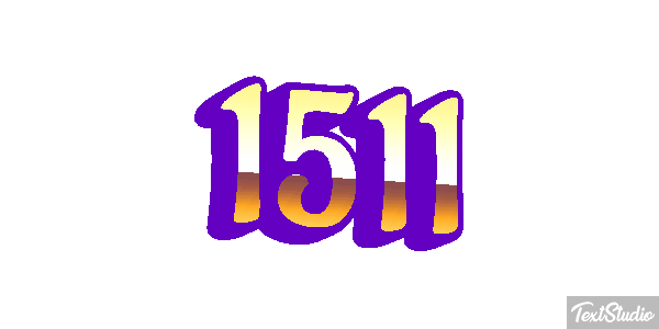 1511 Text effect