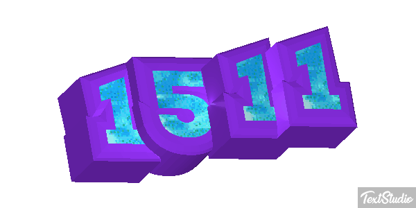 1511 Text effect