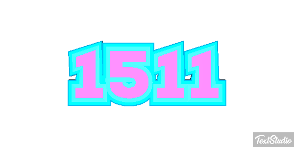 1511 Text effect