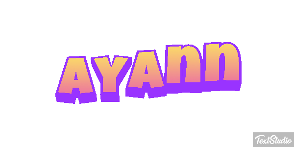 Ayann Texteffekt