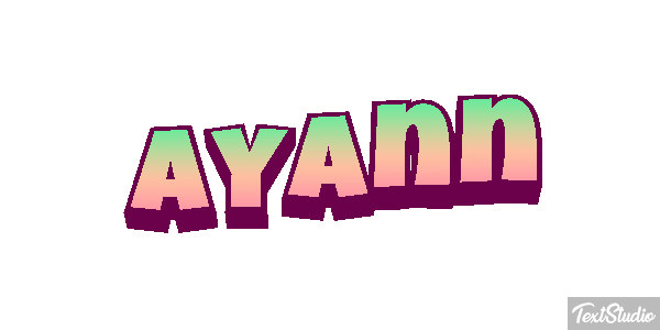 Ayann Texteffekt