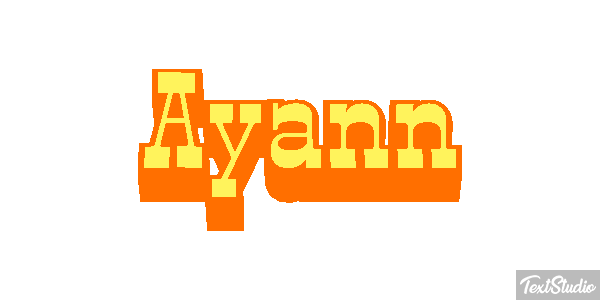 Ayann Texteffekt