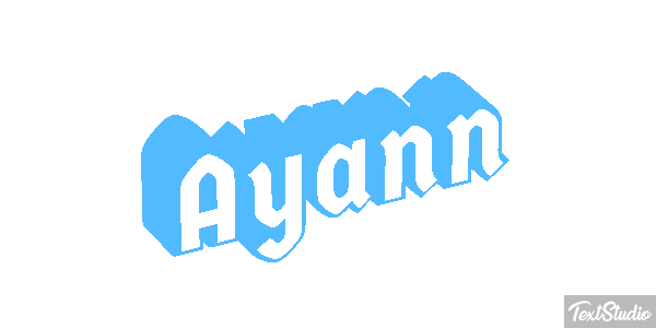 Ayann Texteffekt