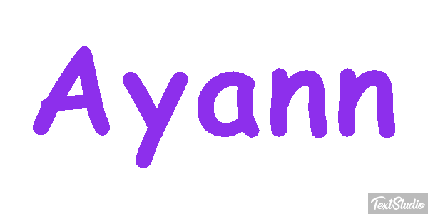 Ayann Texteffekt