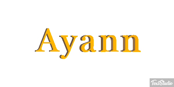 Ayann Texteffekt