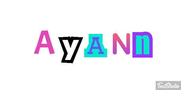 Ayann Texteffekt