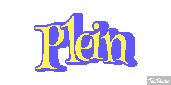 Plein Effet de texte