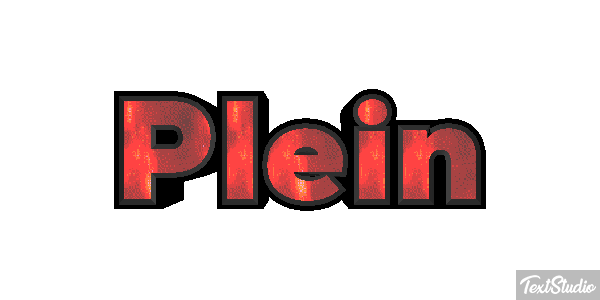 Plein Effet de texte