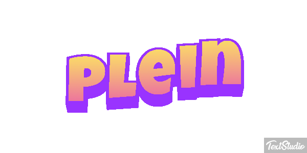 Plein Effet de texte