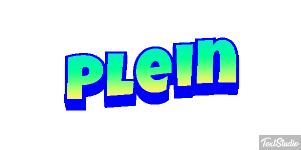 Plein Effet de texte