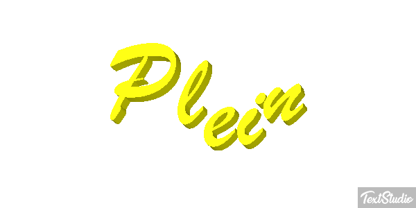 Plein Effet de texte