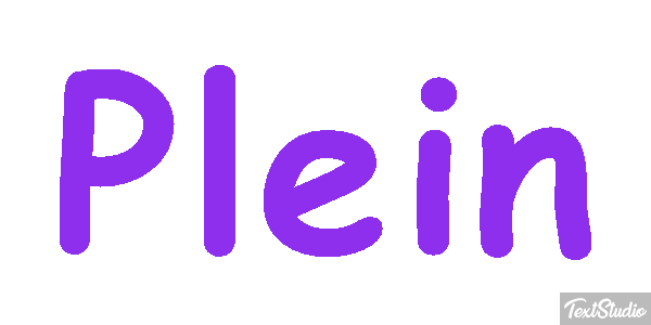 Plein Effet de texte