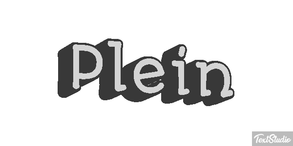 Plein Effet de texte