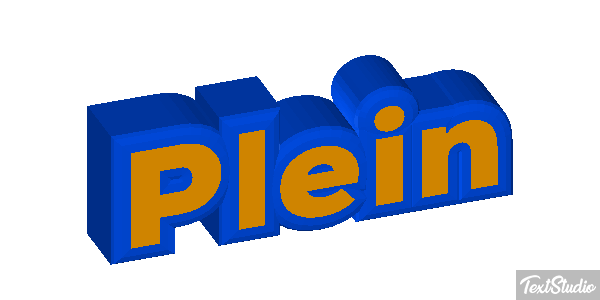 Plein Effet de texte