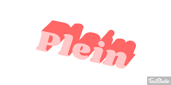 Plein Effet de texte