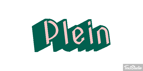 Plein Effet de texte