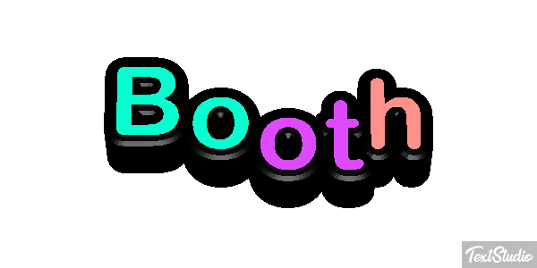 Booth Efekt tekstowy