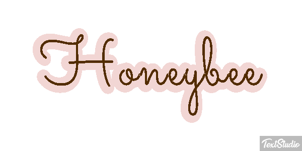 Honeybee Text effect