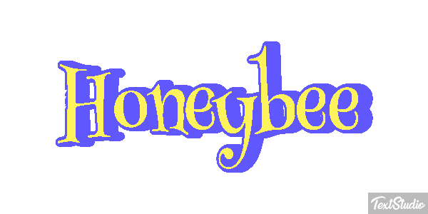 Honeybee Text effect