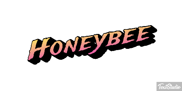 Honeybee Text effect
