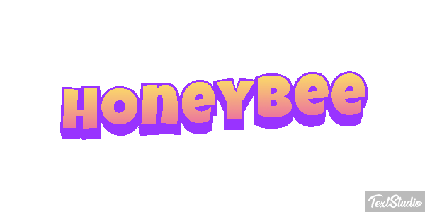 Honeybee Text effect