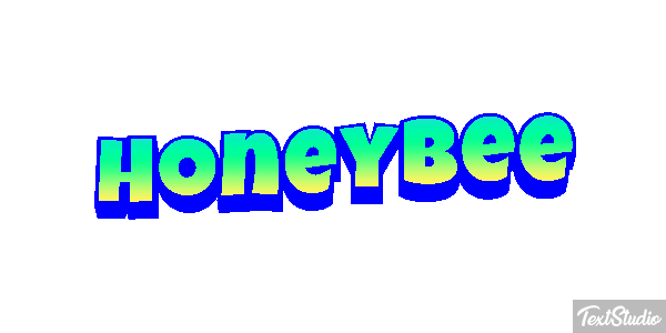 Honeybee Text effect