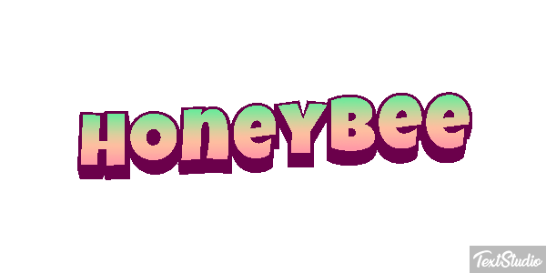 Honeybee Text effect