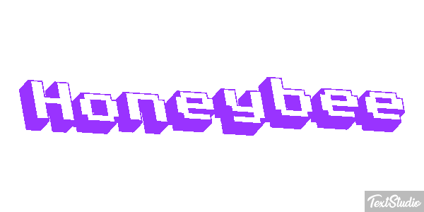 Honeybee Text effect