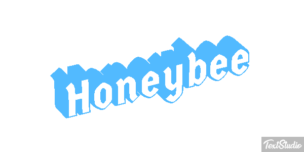 Honeybee Text effect