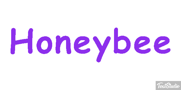 Honeybee Text effect