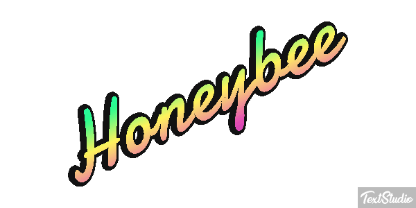 Honeybee Text effect