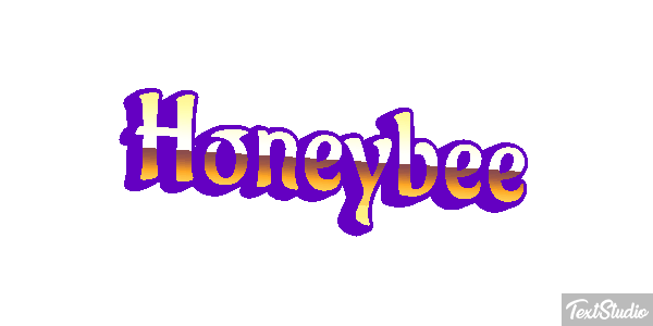 Honeybee Text effect