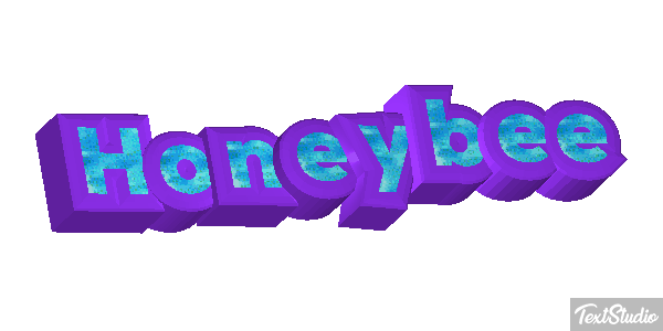 Honeybee Text effect