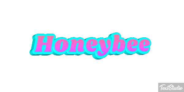 Honeybee Text effect