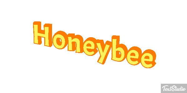 Honeybee Text effect