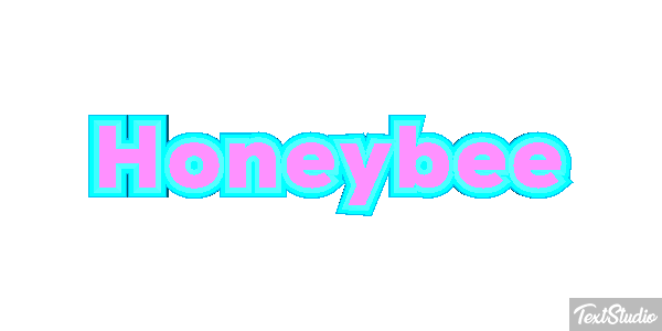 Honeybee Text effect