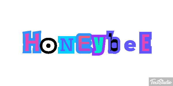 Honeybee Text effect