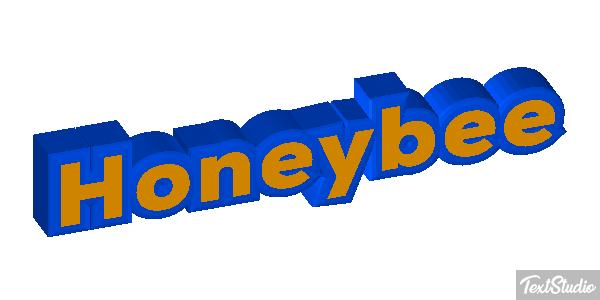 Honeybee Text effect