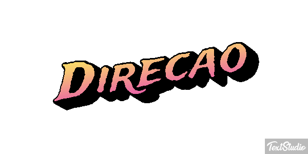 Direção Efeito do texto