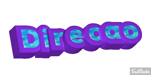 Direção Efeito do texto