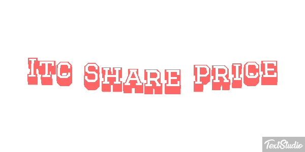 Itc Share Price テキスト効果