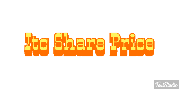 Itc Share Price テキスト効果