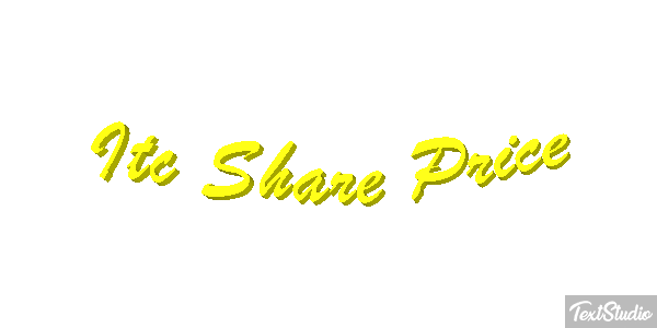 Itc Share Price テキスト効果