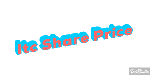 Itc Share Price テキスト効果